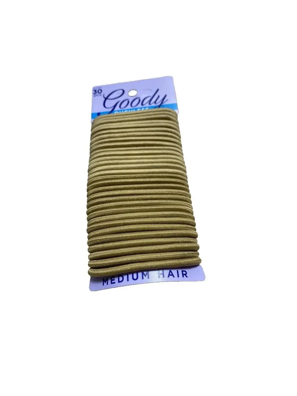 Goody Ouchless Hair Ties Blonde Elastic No Damage Hair Bands New